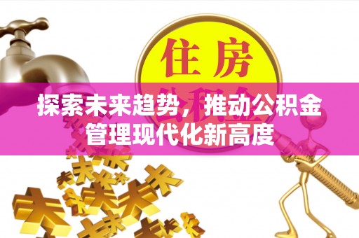 沙河探索未来趋势，推动公积金管理现代化新高度