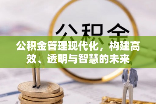 沙河公积金管理现代化，构建高效、透明与智慧的未来