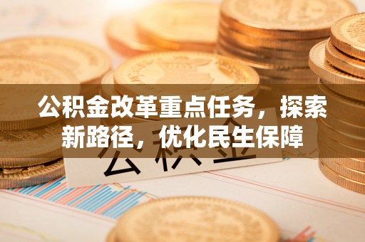 沙河公积金改革重点任务，探索新路径，优化民生保障