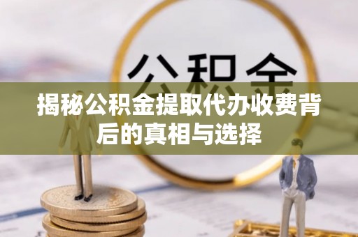 沙河揭秘公积金提取代办收费背后的真相与选择