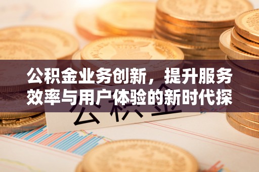 沙河公积金业务创新，提升服务效率与用户体验的新时代探索