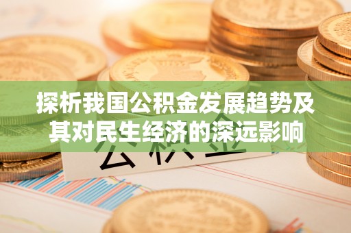 沙河探析我国公积金发展趋势及其对民生经济的深远影响
