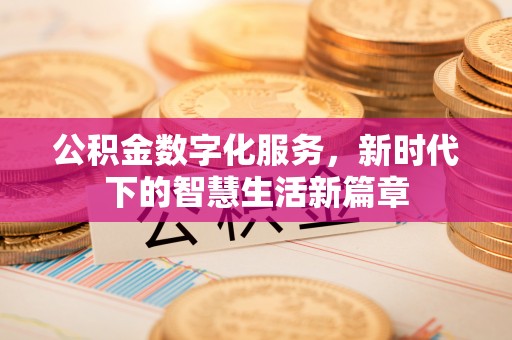 沙河公积金数字化服务，新时代下的智慧生活新篇章