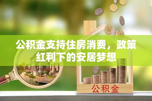沙河公积金支持住房消费，政策红利下的安居梦想