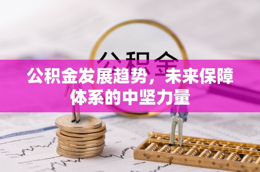 沙河公积金发展趋势，未来保障体系的中坚力量