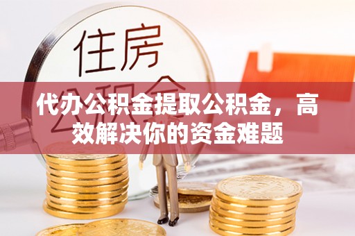 沙河代办公积金提取公积金，高效解决你的资金难题