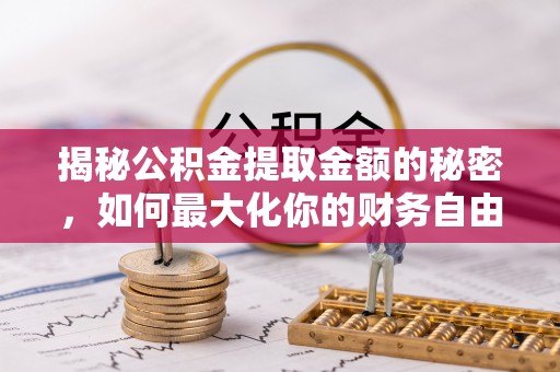 沙河揭秘公积金提取金额的秘密，如何最大化你的财务自由