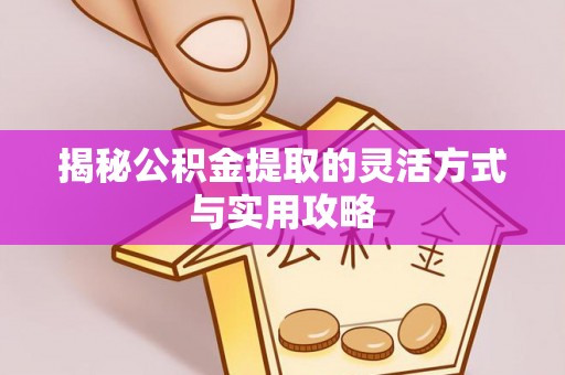 沙河揭秘公积金提取的灵活方式与实用攻略