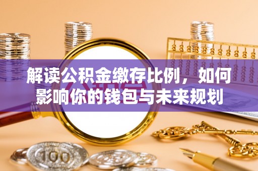 沙河解读公积金缴存比例，如何影响你的钱包与未来规划