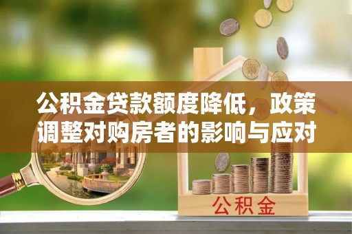 沙河公积金贷款额度降低，政策调整对购房者的影响与应对策略