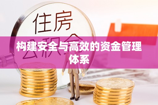 沙河构建安全与高效的资金管理体系