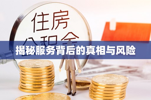 沙河揭秘服务背后的真相与风险